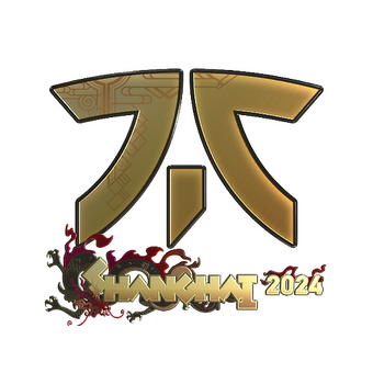 Sticker | Fnatic (Gold) | Shanghai 2024 CS2 skin