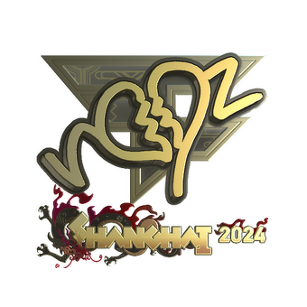 Sticker | ropz (Gold) | Shanghai 2024 CS2 skin
