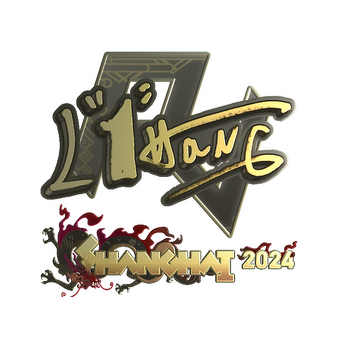 Sticker | L1haNg (Gold) | Shanghai 2024 CS2 skin