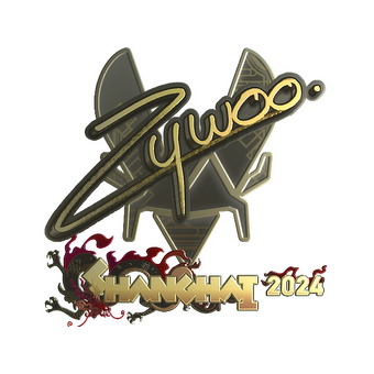 Sticker | ZywOo (Gold) | Shanghai 2024 CS2 skin