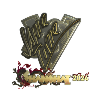 Sticker | Jame (Gold) | Shanghai 2024 CS2 skin