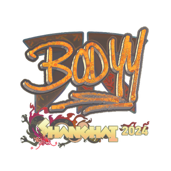 Sticker | bodyy (Holo) | Shanghai 2024 CS2 skin