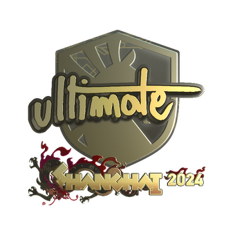 Sticker | ultimate (Gold) | Shanghai 2024 CS2 skin