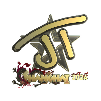 Sticker | JT (Gold) | Shanghai 2024 CS2 skin