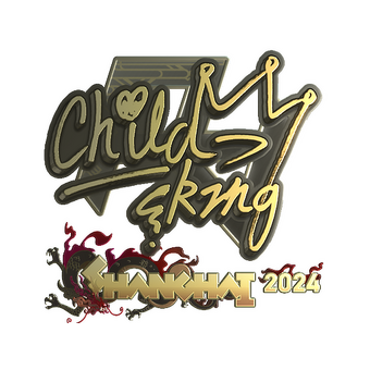 Sticker | ChildKing (Gold) | Shanghai 2024 CS2 skin