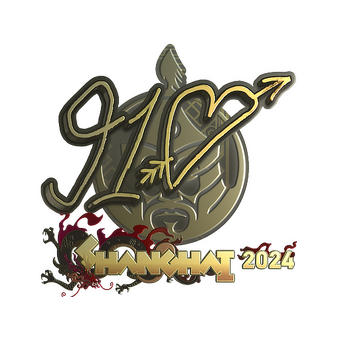 Sticker | 910 (Gold) | Shanghai 2024 CS2 skin