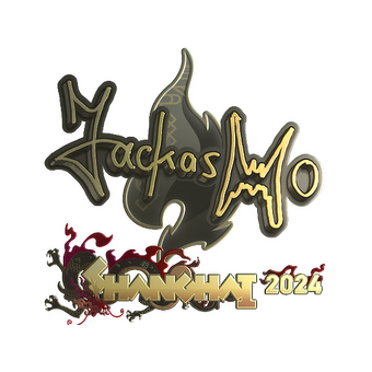 Sticker | jackasmo (Gold) | Shanghai 2024 CS2 skin
