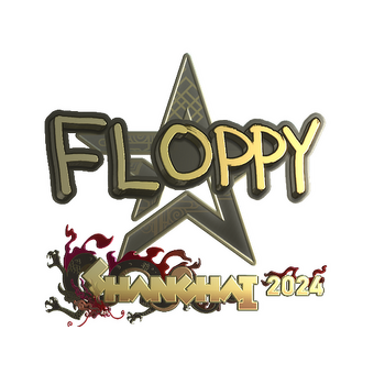 Sticker | floppy (Gold) | Shanghai 2024 CS2 skin