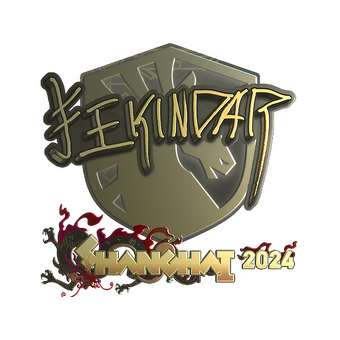 Sticker | YEKINDAR (Gold) | Shanghai 2024 CS2 skin