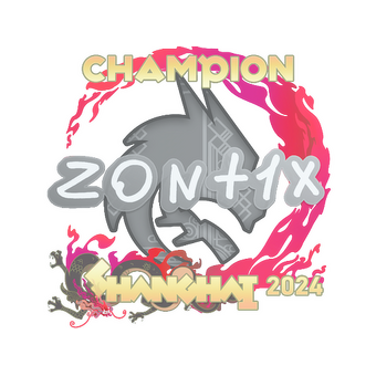 Sticker | zont1x (Champion) | Shanghai 2024 CS2 skin