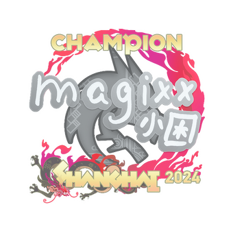 Sticker | magixx (Champion) | Shanghai 2024 CS2 skin