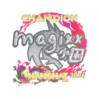 Sticker | magixx (Glitter, Champion) | Shanghai 2024 CS2 skin