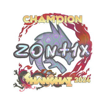 Sticker | zont1x (Holo, Champion) | Shanghai 2024 CS2 skin