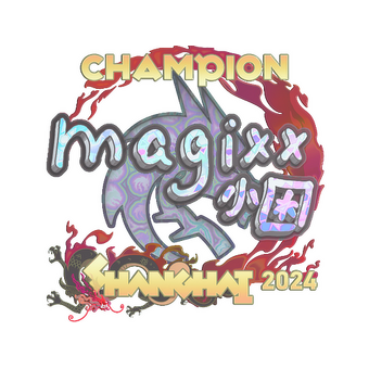 Sticker | magixx (Holo, Champion) | Shanghai 2024 CS2 skin