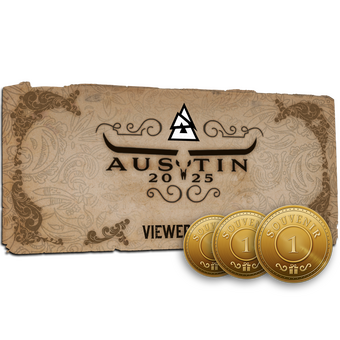 Austin 2025 Viewer Pass + 3 Souvenir Tokens CS2 skin