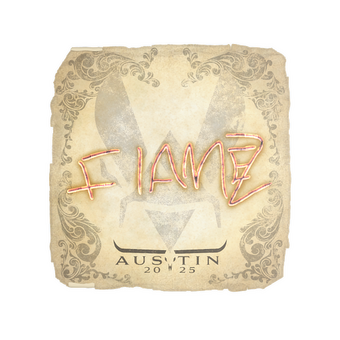 Sticker | FlameZ | Austin 2025 CS2 skin