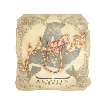 Sticker | MAJ3R | Austin 2025 CS2 skin
