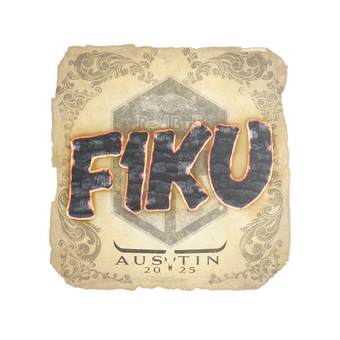 Sticker | F1KU | Austin 2025 CS2 skin