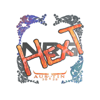 Sticker | HexT (Holo) | Austin 2025 CS2 skin
