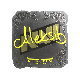 Sticker | Aleksib (Foil) | Austin 2025 CS2 skin