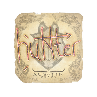 Sticker | huNter- | Austin 2025 CS2 skin