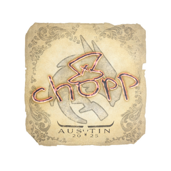 Sticker | chopper | Austin 2025 CS2 skin