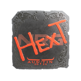 Sticker | HexT (Foil) | Austin 2025 CS2 skin