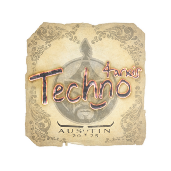 Sticker | Techno4K | Austin 2025 CS2 skin