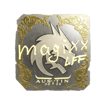 Sticker | magixx (Gold) | Austin 2025 CS2 skin