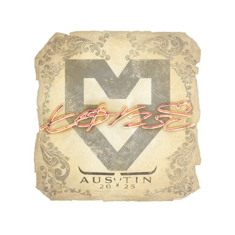Sticker | torzsi | Austin 2025 CS2 skin
