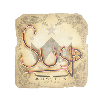 Sticker | susp | Austin 2025 CS2 skin