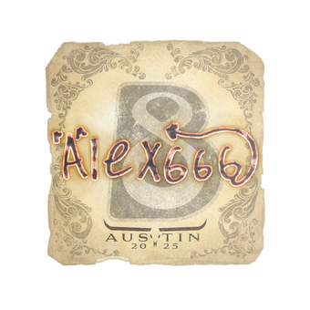 Sticker | alex666 | Austin 2025 CS2 skin
