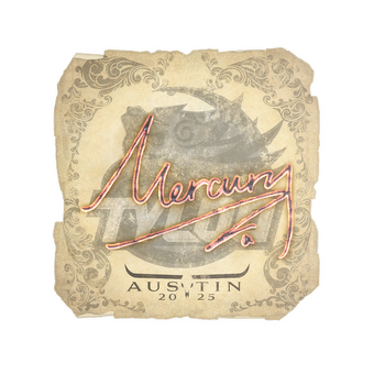 Sticker | Mercury | Austin 2025 CS2 skin