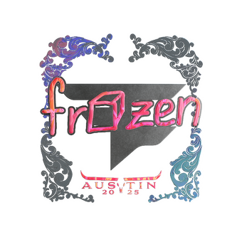 Sticker | frozen (Holo) | Austin 2025 CS2 skin