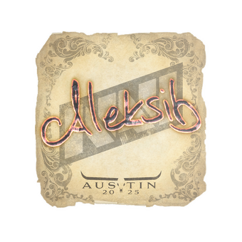 Sticker | Aleksib | Austin 2025 CS2 skin