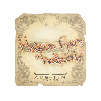 Sticker | hallzerk | Austin 2025 CS2 skin