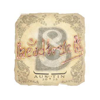 Sticker | headtr1ck | Austin 2025 CS2 skin