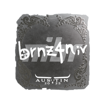 Sticker | brnz4n (Foil) | Austin 2025 CS2 skin