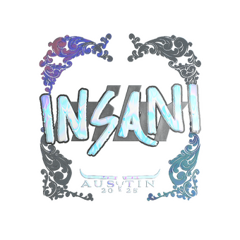 Sticker | insani (Holo) | Austin 2025 CS2 skin