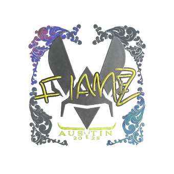 Sticker | FlameZ (Holo) | Austin 2025 CS2 skin