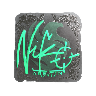 Sticker | NiKo (Foil) | Austin 2025 CS2 skin