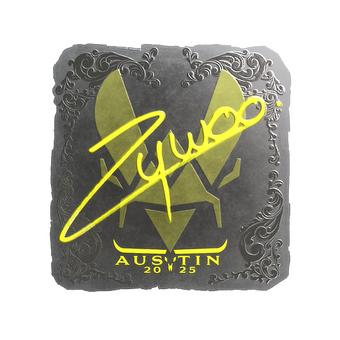 Sticker | ZywOo (Foil) | Austin 2025 CS2 skin