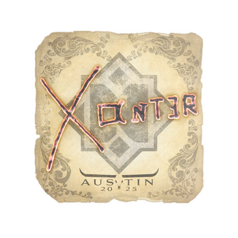 Sticker | Xant3r | Austin 2025 CS2 skin