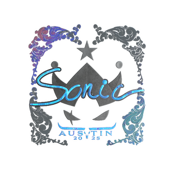 Sticker | Sonic (Holo) | Austin 2025 CS2 skin