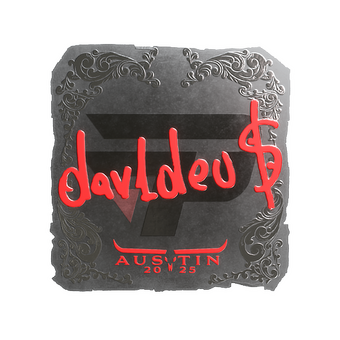Sticker | dav1deuS (Foil) | Austin 2025 CS2 skin
