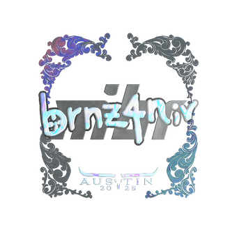 Sticker | brnz4n (Holo) | Austin 2025 CS2 skin