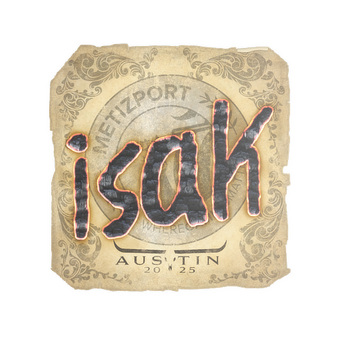 Sticker | isak | Austin 2025 CS2 skin