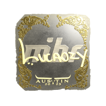 Sticker | Lucaozy (Gold) | Austin 2025 CS2 skin
