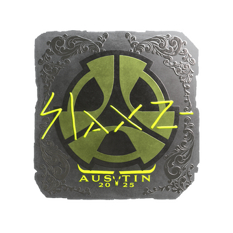Sticker | slaxz- (Foil) | Austin 2025 CS2 skin