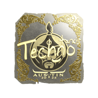 Sticker | Techno4K (Gold) | Austin 2025 CS2 skin